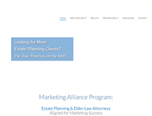 Tablet Screenshot of estateplanningmap.com